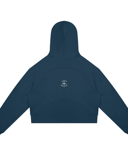 JUSTWATCH ARC Cropped Zip Hoodie
