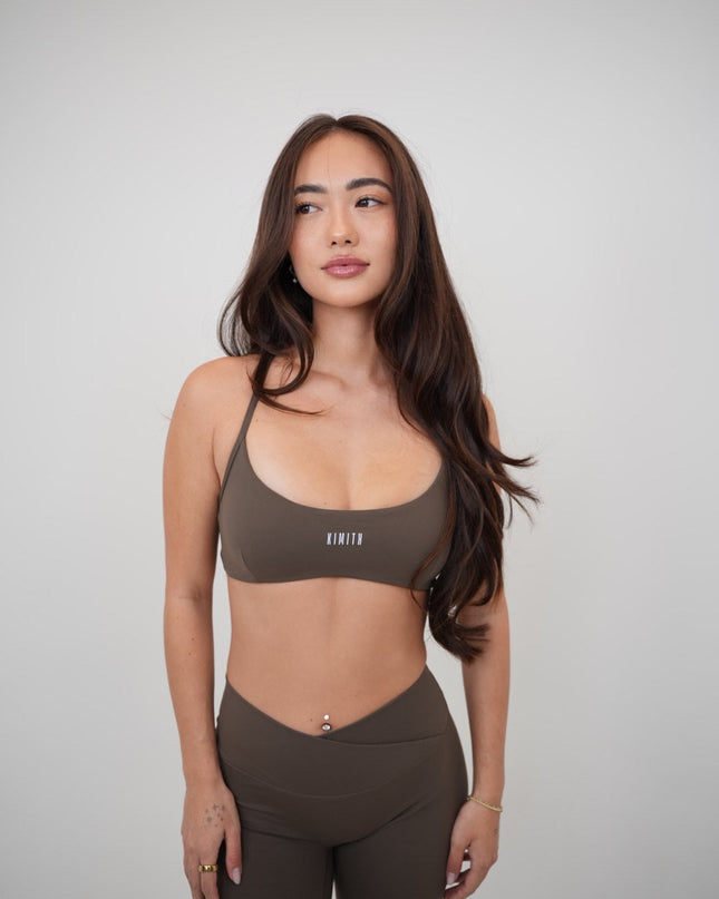 My Time Is Divine Brown Sculpt V-Waist Legging
