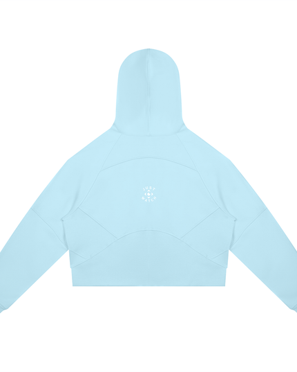 JUSTWATCH ARC Cropped Zip Hoodie