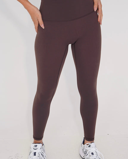 I am Beautifully Radiant Quick Dry Coffee Yoga Legging