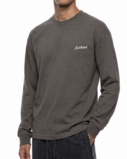 JUSTWATCH BASELINE Heavyweight Long Sleeve Tee