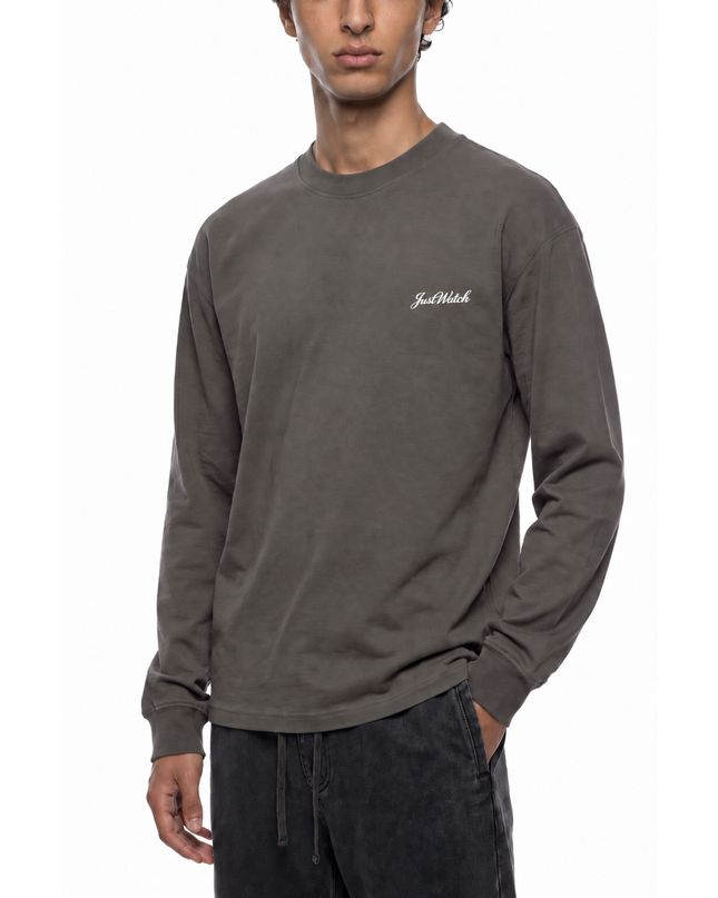 JUSTWATCH BASELINE Heavyweight Long Sleeve Tee