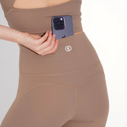 I Am Wonderful High Rise Beige Legging