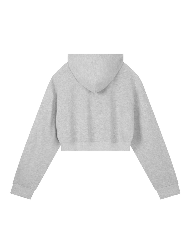 JUSTWATCH PACE Boxy Crop Zip Hoodie