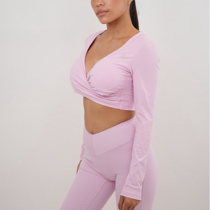 I Am Present Pink Elegant Top