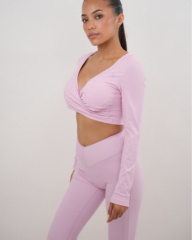 I Am Present Pink Elegant Top