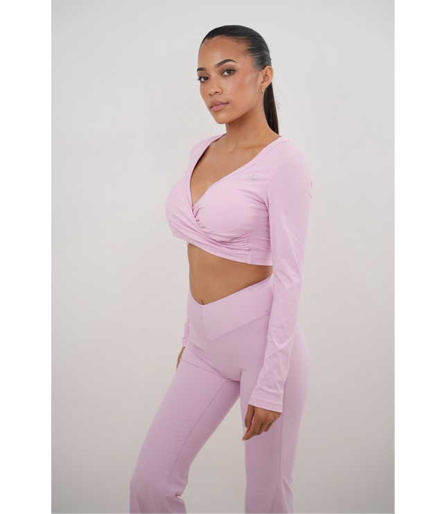 I Am Present Pink Elegant Top