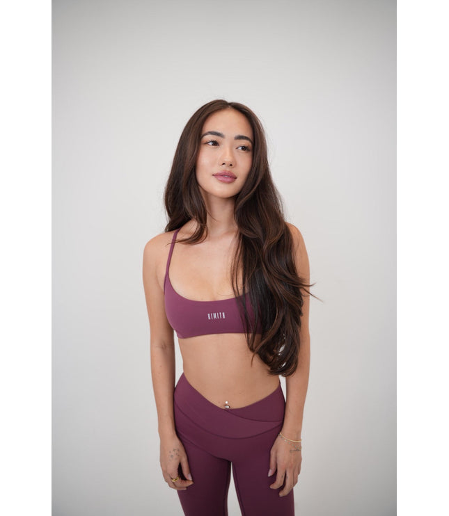 My Time Is Divine Plum Sculpt V-Waist Legging