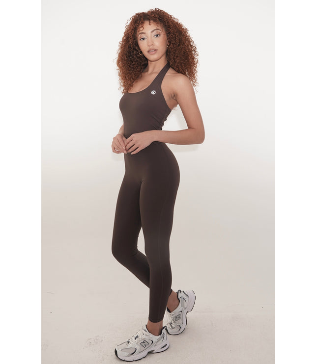 I Am Powerful Bodysuit in Chocolate