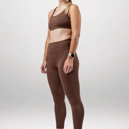 Women's SOHO Full Length High Waist Leggings (City Mocha)