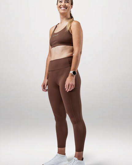 Women's SOHO Full Length High Waist Leggings (City Mocha)