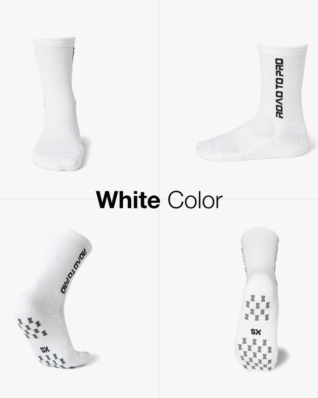Youth/XS Anti-Slip Tennis Socks - 1 Pair