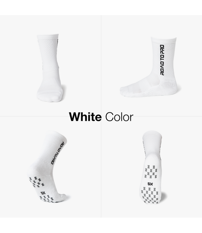 Youth/XS Anti-Slip Tennis Socks - 1 Pair