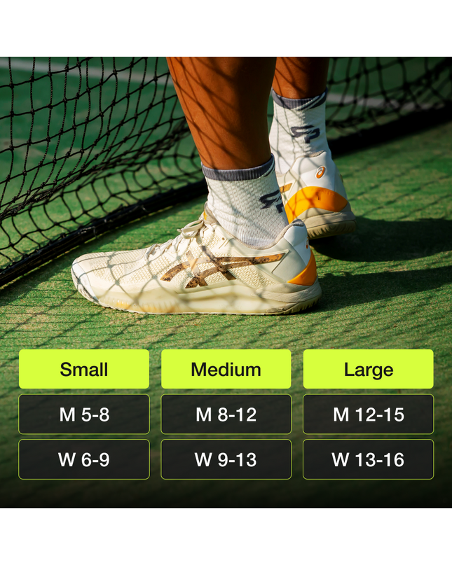 Ankle Anti-Slip Tennis Socks - 1 Pair