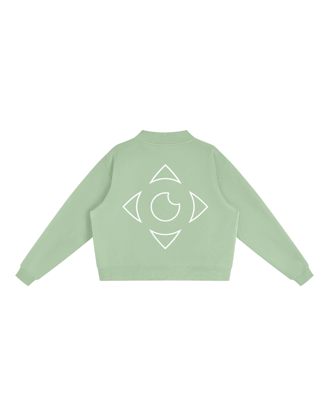 JUSTWATCH OFFCOURT Fleece Mock Neck V2