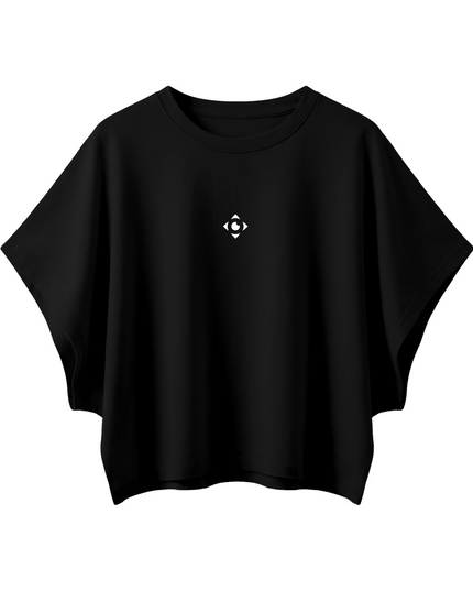 JUSTWATCH Women’s Cropped Dolman T-Shirt