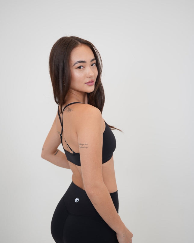 My Time Is Divine Black Sculpt V-Waist Legging