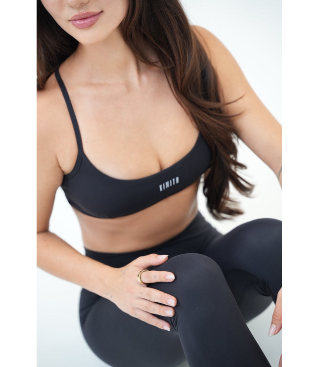 My Time Is Divine Black Sculpt V-Waist Legging