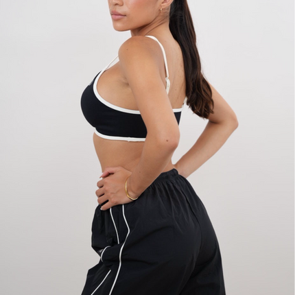I Accept Change with Grace Black Versatile Relaxed Fit Pant
