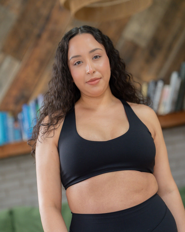 BRUSHED commit sports bra