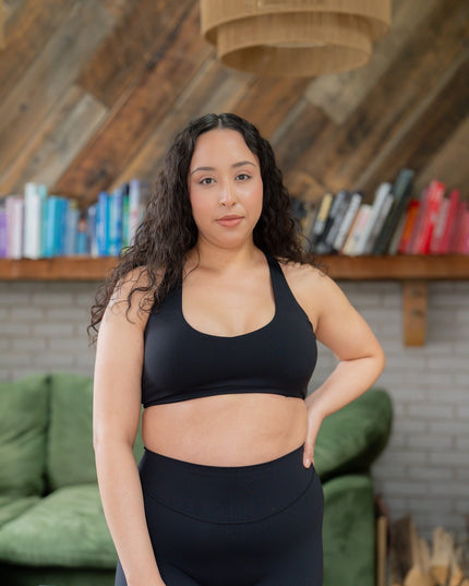 BRUSHED commit sports bra
