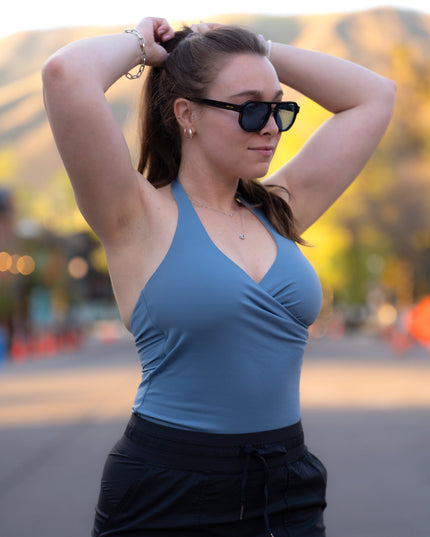 BRUSHED commit halter tank