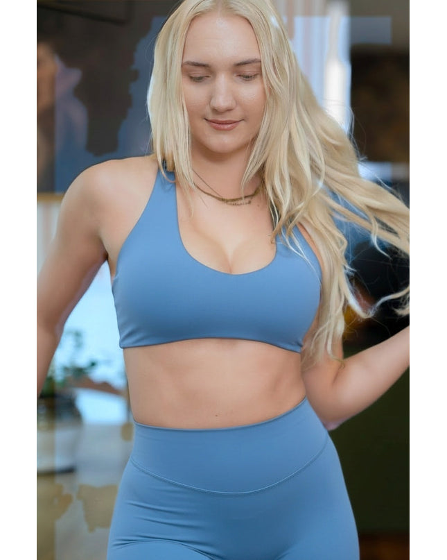 BRUSHED commit sports bra