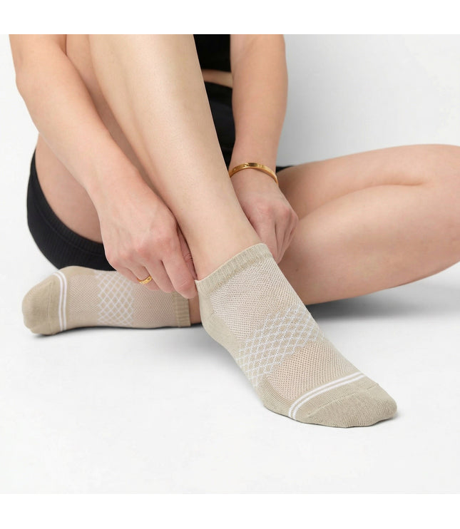 Earth Tone Ankle Socks