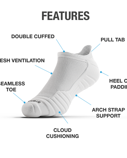 CloudFusion™ Athletic Cushioned Low Socks