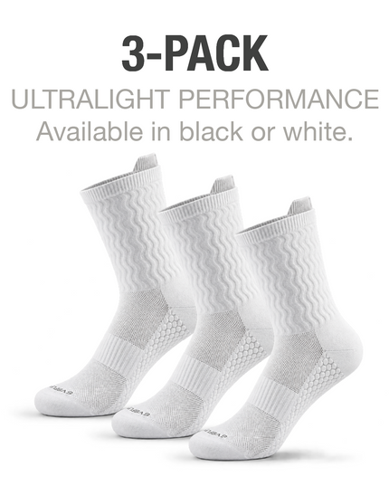 RaceKnit™ Ultralight Cooling Crew Socks