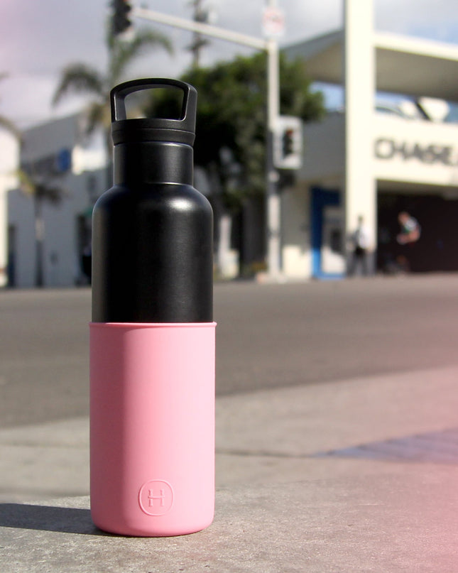 Black-Rose Pink 20 Oz