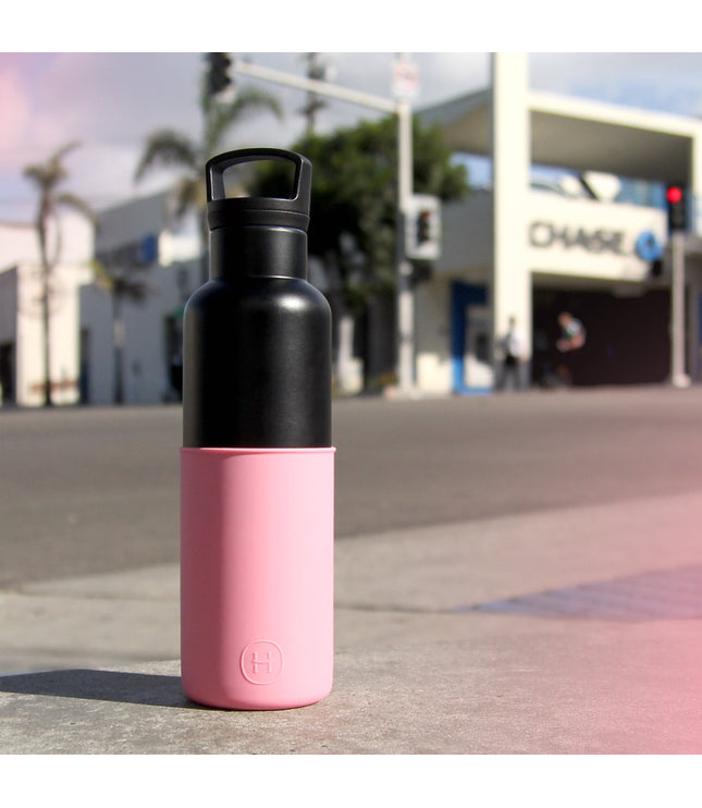 Black-Rose Pink 20 Oz