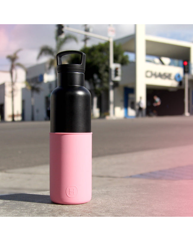 Black-Rose Pink 20 Oz