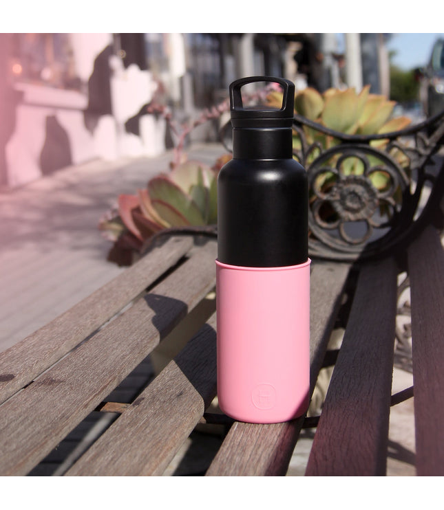 Black-Rose Pink 20 Oz
