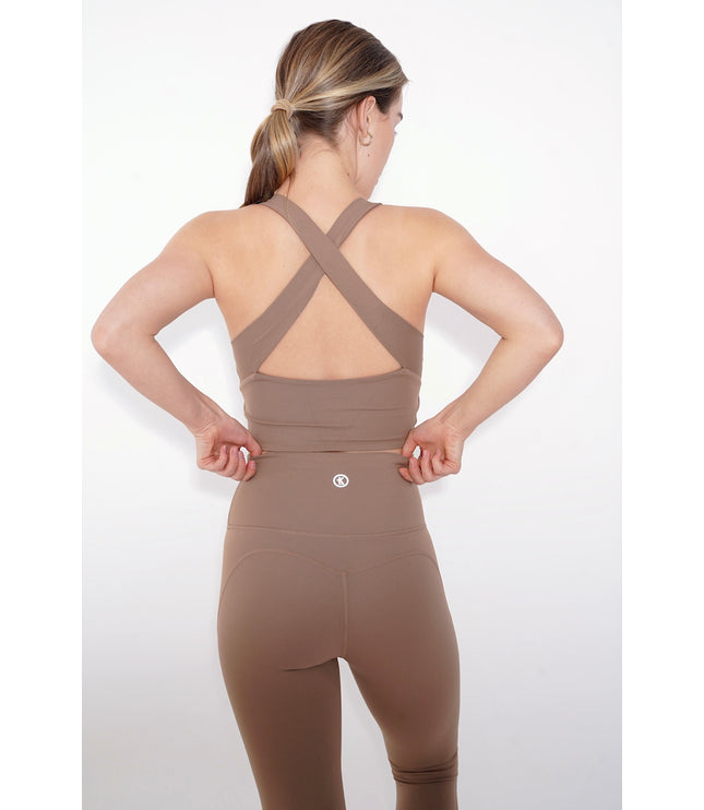 I Am Wonderful High Rise Beige Legging