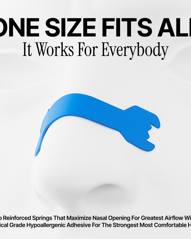Blue Nasal Strips