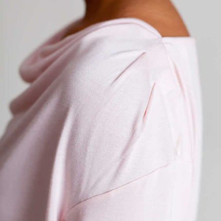 Bon Voyage Travel Tee - Blush Pink