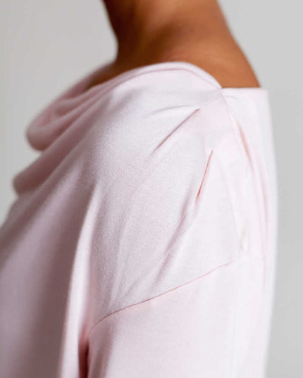 Bon Voyage Travel Tee - Blush Pink