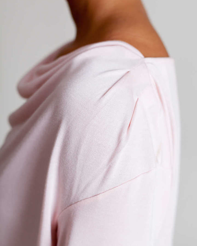 Bon Voyage Travel Tee - Blush Pink