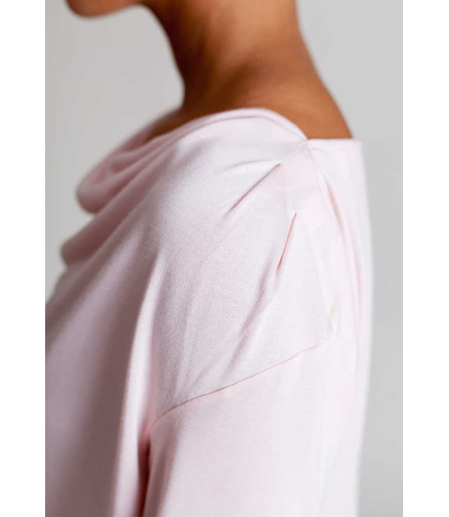 Bon Voyage Travel Tee - Blush Pink