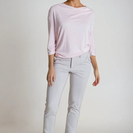 Bon Voyage Travel Tee - Blush Pink