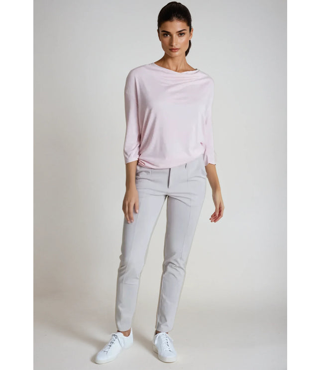 Bon Voyage Travel Tee - Blush Pink