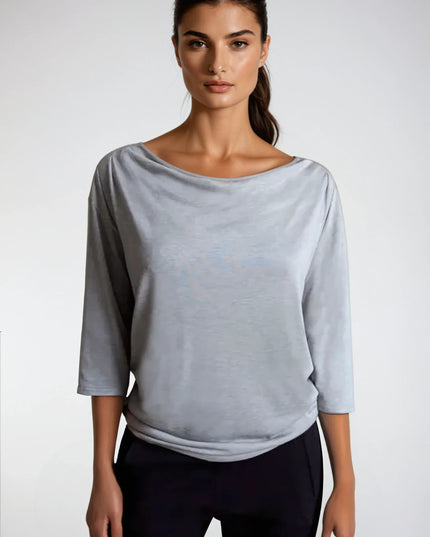 Bon Voyage Travel Tee - Heather Grey