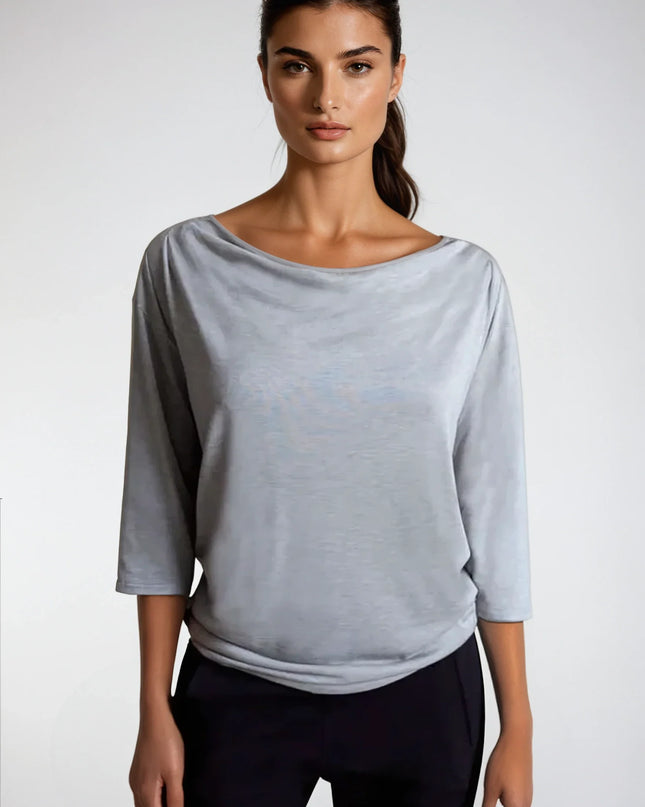 Bon Voyage Travel Tee - Heather Grey