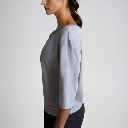 Bon Voyage Travel Tee - Heather Grey