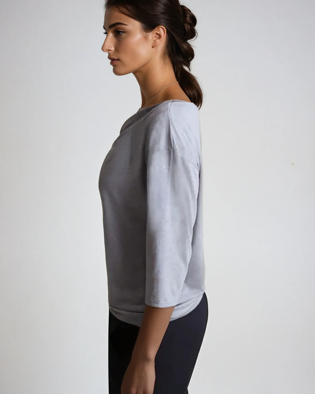 Bon Voyage Travel Tee - Heather Grey