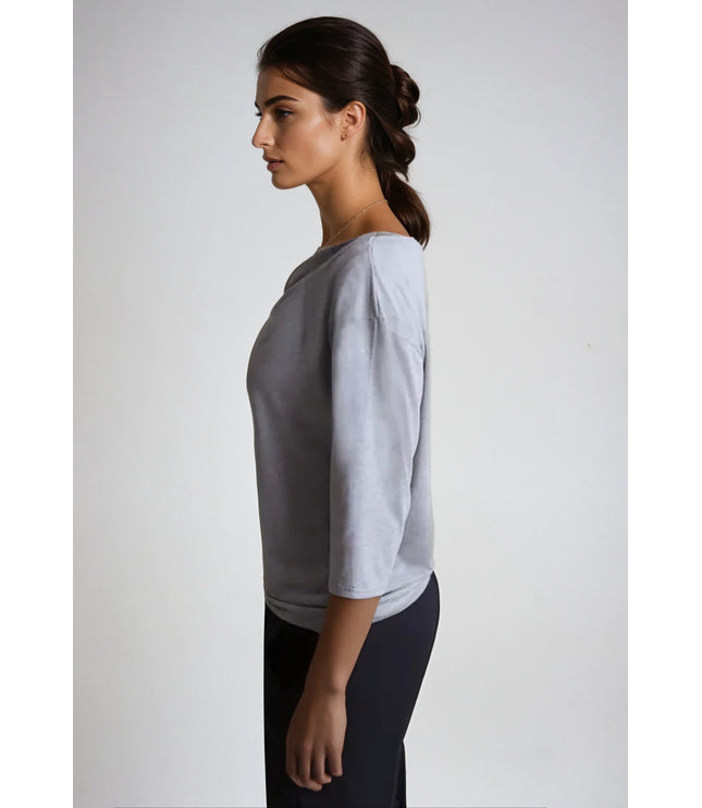 Bon Voyage Travel Tee - Heather Grey