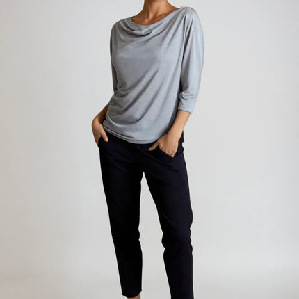 Bon Voyage Travel Tee - Heather Grey