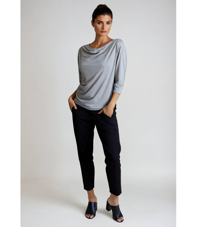 Bon Voyage Travel Tee - Heather Grey