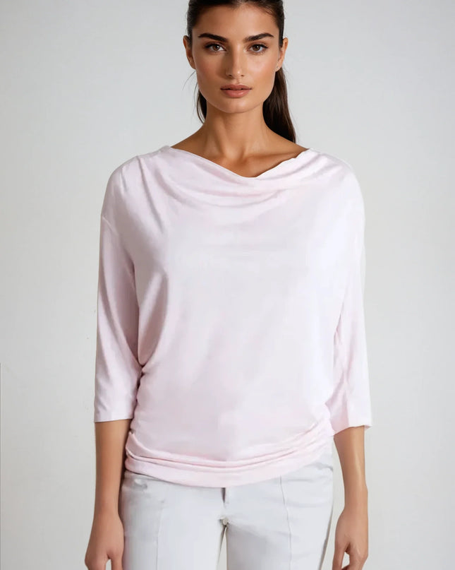 Bon Voyage Travel Tee - Blush Pink